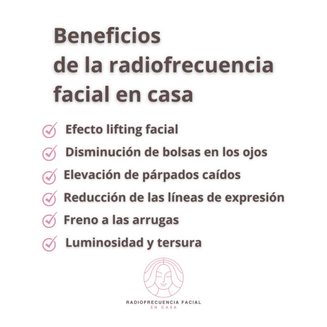 Beneficios de la radiofrecuencia facial en casa